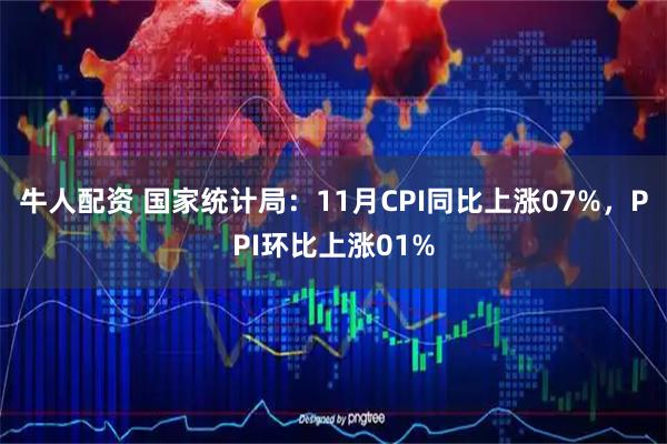 牛人配资 国家统计局：11月CPI同比上涨07%，PPI环比上涨01%